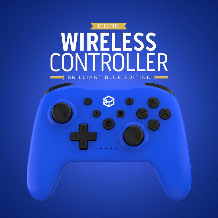 PowerWave Nintendo Switch Wireless Controller Blue, , hi-res