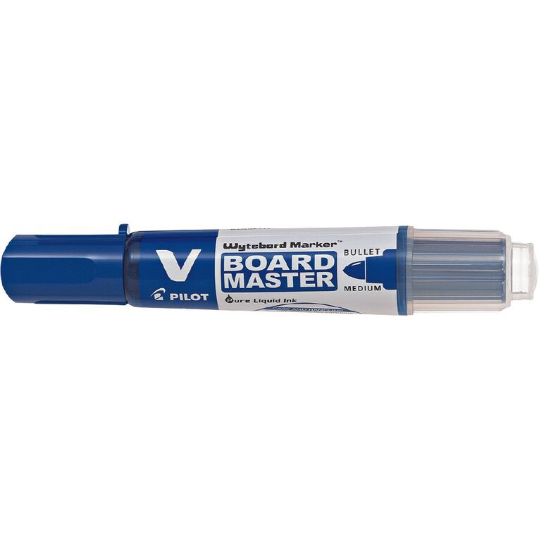 Pilot-BeGreen V Board Bullet Whiteboard Marker Blue Dark, , hi-res