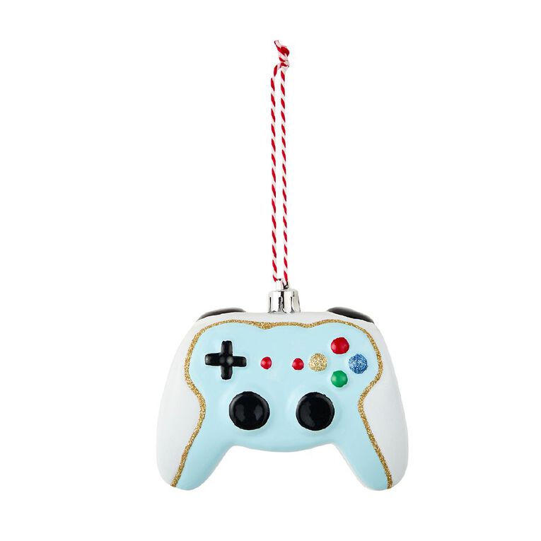 Wonderland Fun Festive Controller Christmas Tree Decoration 8cm, , hi-res