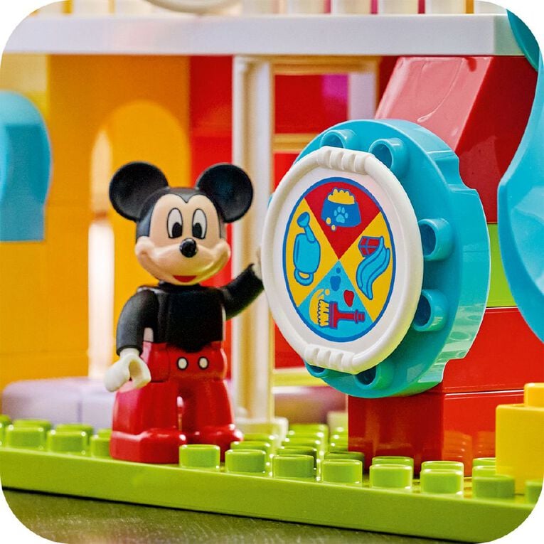 LEGO DUPLO Mickey Mouse Clubhouse with Minnie & Plu 10465, , hi-res