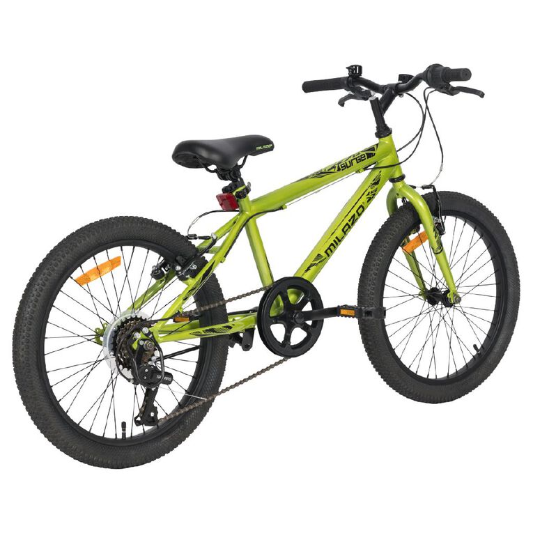 Milazo 20 Inch Mountain Bike Surge 6 Speed Green, , hi-res