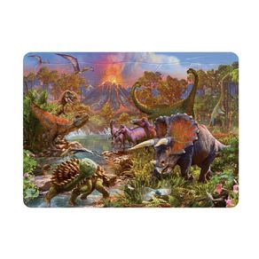 Frame Tray Puzzle Dinosaur Island 35 Piece