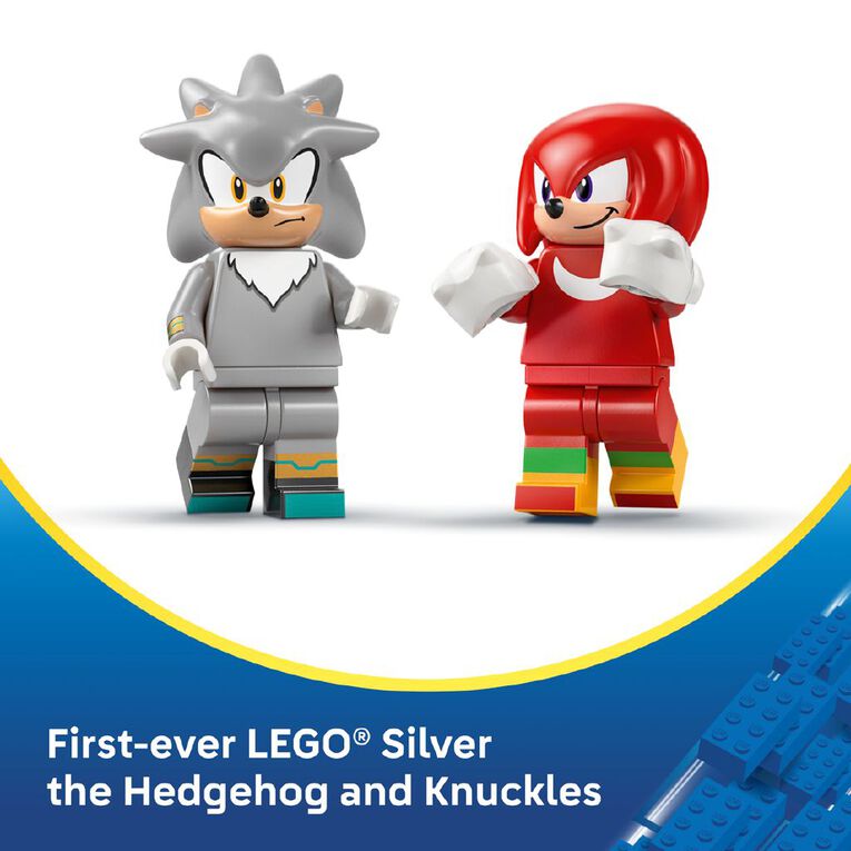 LEGO Sonic Silvers Car vs Knuckles Monster Truck 77118, , hi-res