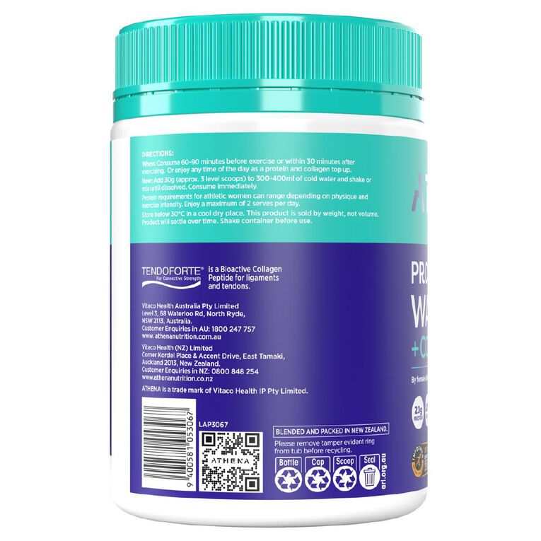 Athena Protein Water Collagen Berry, , hi-res