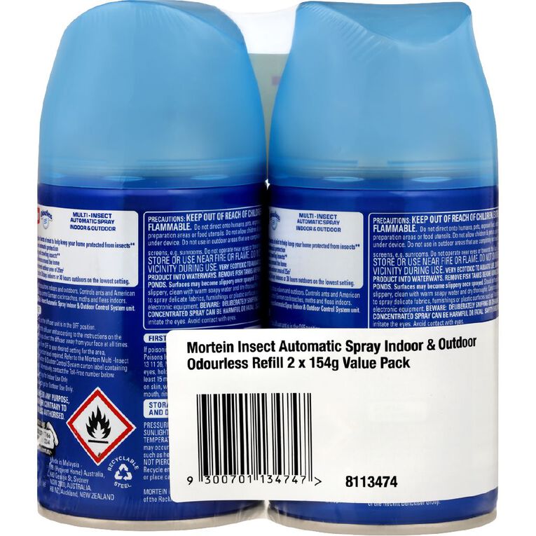 Mortein AICS Odourless Refill Twin Pack, , hi-res