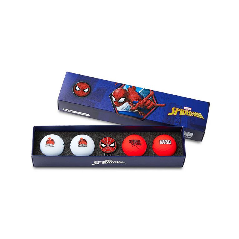 Volvik Marvel Spiderman Volvik Golf Balls And Marker, , hi-res