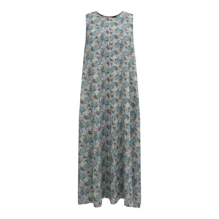 H&H Women's Amber Rixon Trapeze Maxi Dress, Multi-Coloured, hi-res