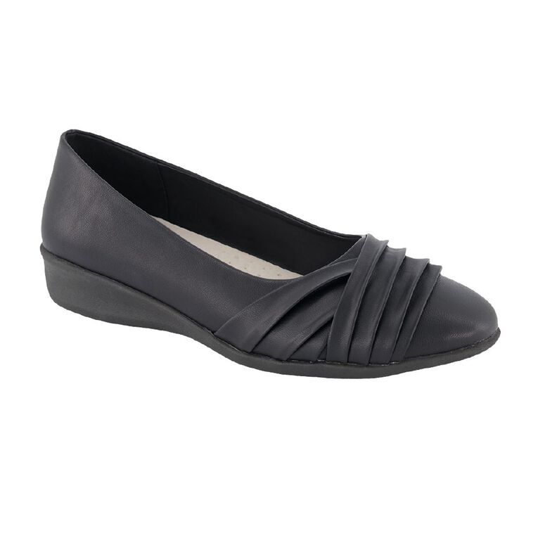 H&H Women's Crossover Comfort Shoes, Black, hi-res