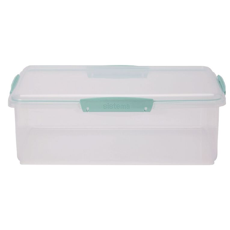 Sistema Klip It Pastels Rectangular Box Assorted Colours 7L 7L, , hi-res