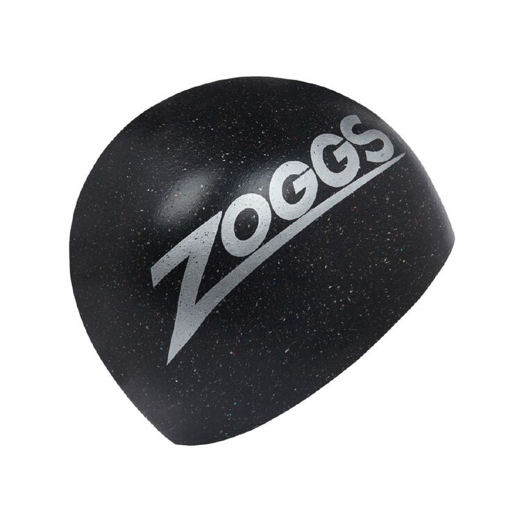 Zoggs Easy Fit Eco Cap Black, , hi-res