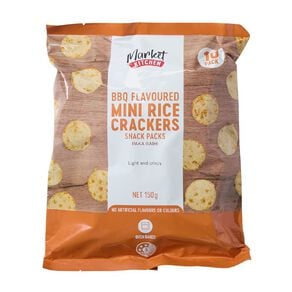 Market Kitchen Rice Crackers BBQ