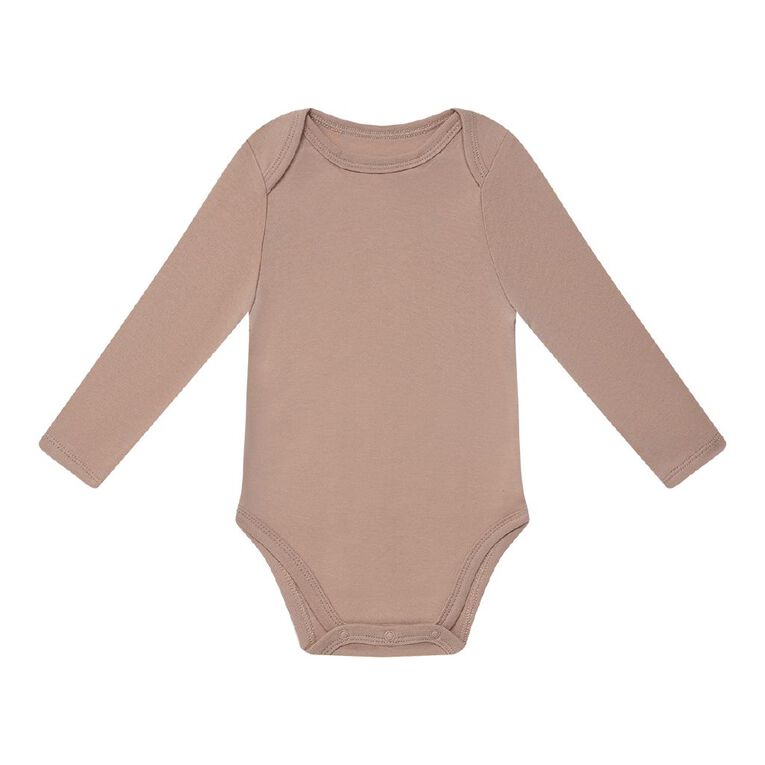 Young Original Babies' Long Sleeve Printed Bodysuit 3 Pack, Blue Light STAR, hi-res