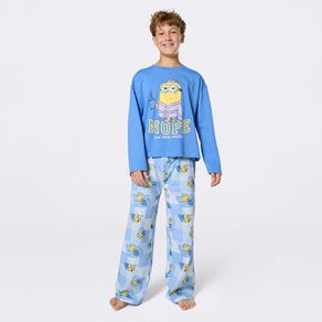 Minions Girls' Long Sleeve Knit Pyjama Set