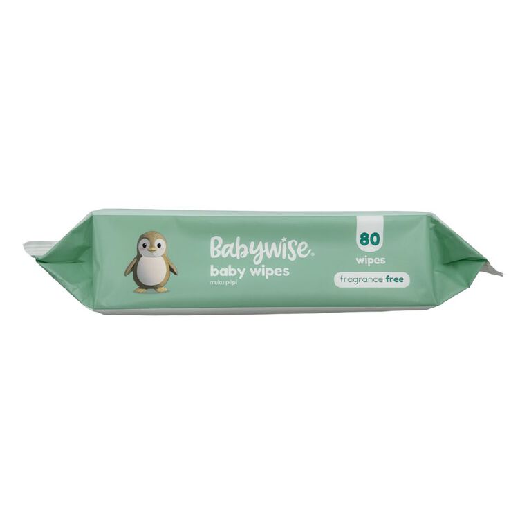 Babywise Wipes Fragrance Free 80 Pack, , hi-res