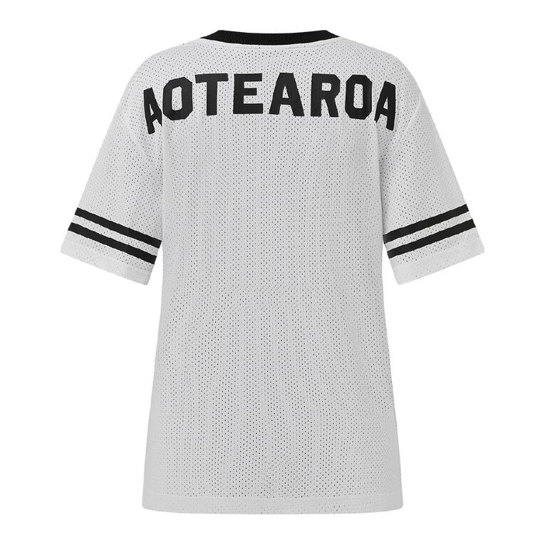 Active Intent Women's Supporter Football Tee, White, hi-res