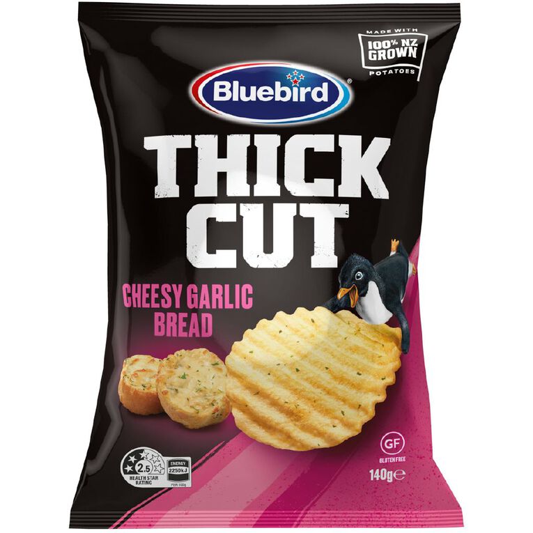 Bluebird Thick Cut Cheesy Garlic Bread 140g, , hi-res