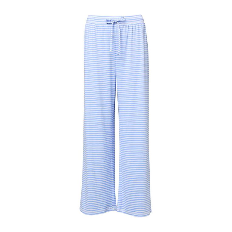 H&H Women's Comfy Pyjama Pants, Blue Light, hi-res