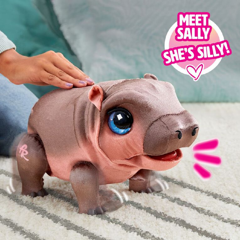 FurReal Sally The Silly Hippo, , hi-res