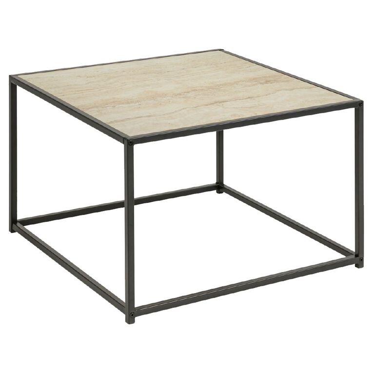 Living & Co Enzo Side Table Cream, , hi-res