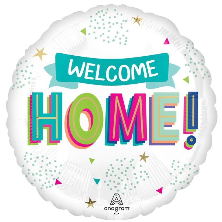 Anagram 45cm Standard Welcome Home Balloon, , hi-res