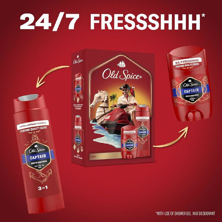 Old Spice Modern Captain Gift Set 2 Piece, , hi-res