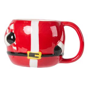 Wonderland Home Santa Candy Pants Mug White/Red 400ml