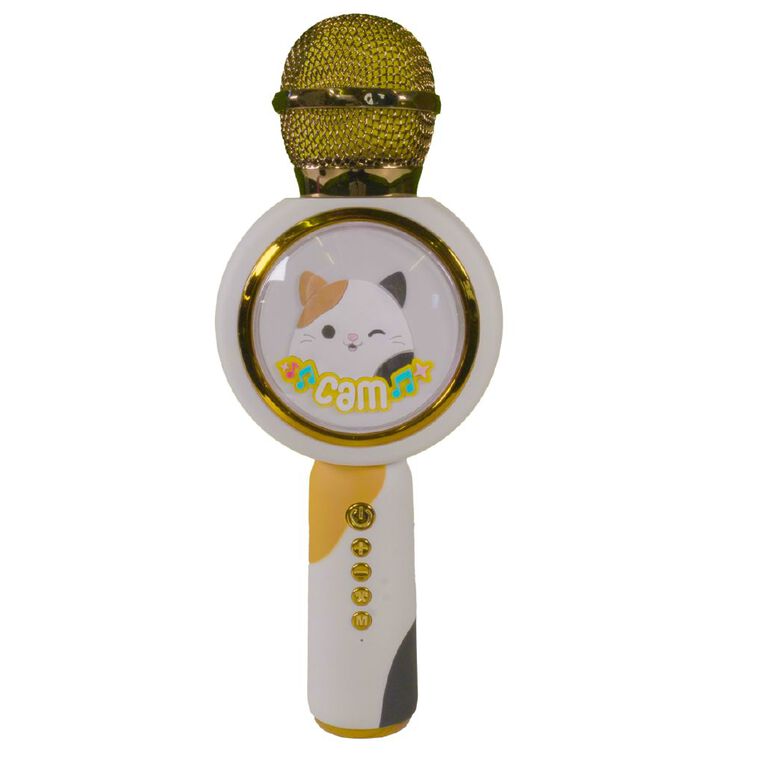 Squishmallows Karaoke Microphone Cam The Cat, , hi-res
