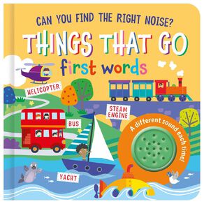 One Button Sound: Things That Go First Words