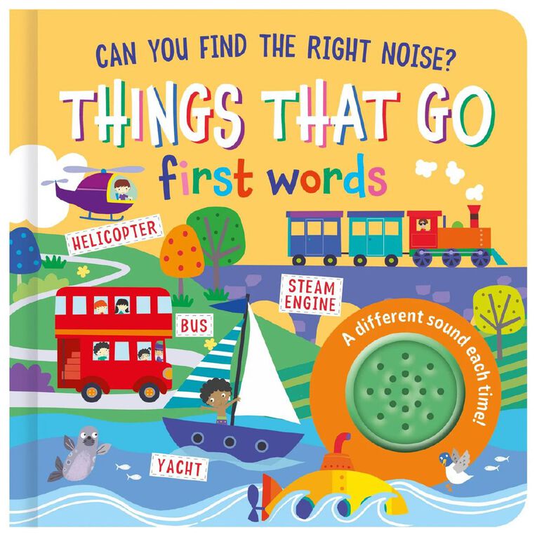 One Button Sound: Things That Go First Words, , hi-res