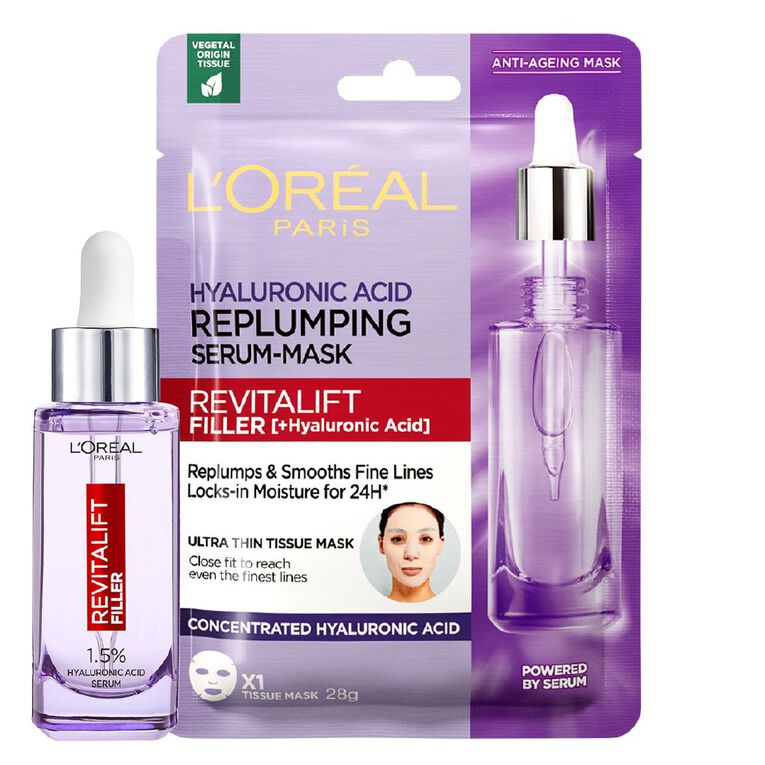 L'Oreal Paris Plump And Hydrate Hyaluronic Acid Bon Bon Gift Set, , hi-res