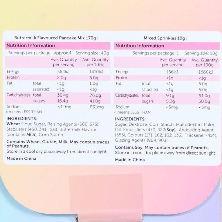 Unicorn Pancake Mix Skillet Gift Set, , hi-res