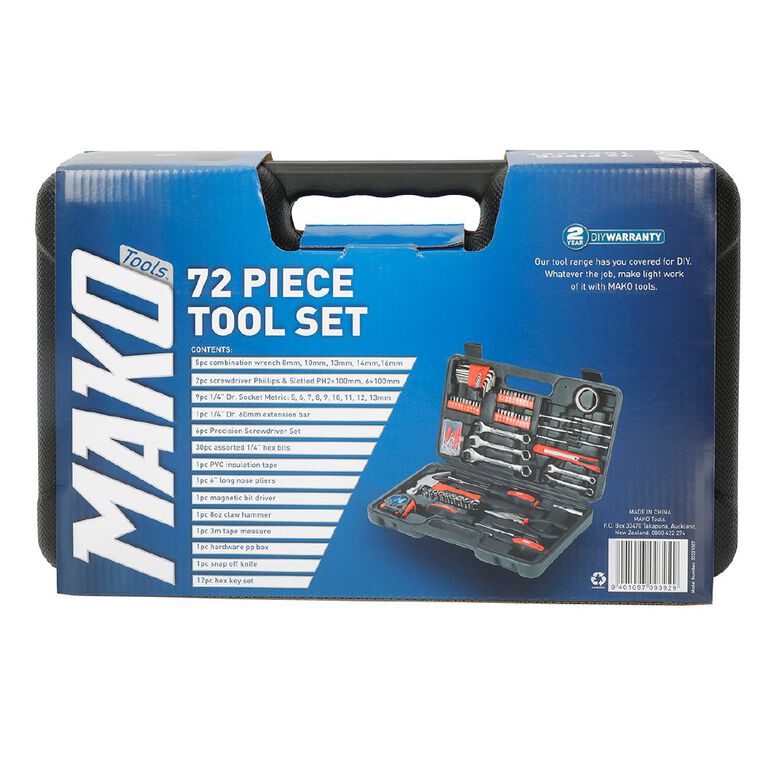 Mako Tool Set 72 Piece, , hi-res
