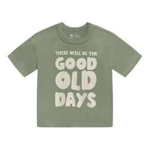 Young Original Toddler Short Sleeve Boxy Print Tee