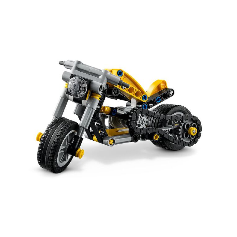 LEGO Technic Yellow Motorcycle 42225, , hi-res