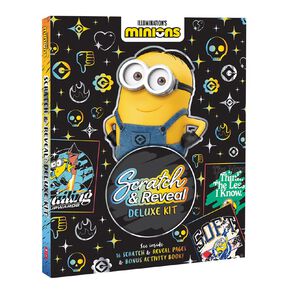 Universal: Minions Scratch And Reveal Deluxe Kit
