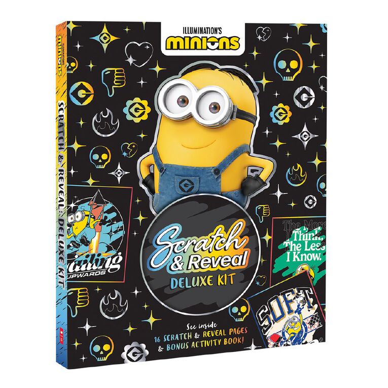 Universal: Minions Scratch And Reveal Deluxe Kit, , hi-res