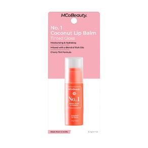 mcobeauty lip balm no. 1 black plum & vanilla 1 each