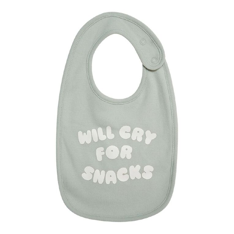 Young Original Baby Dome Bibs 3 Pack, Brown Mid, hi-res