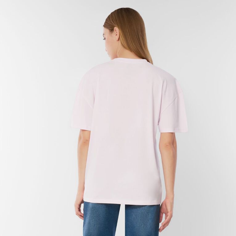 H&H Women's Christmas Printed Tee, Pink Light, hi-res