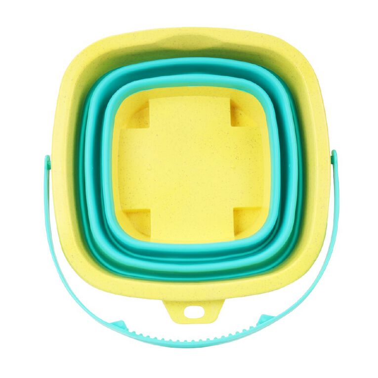 Active Intent Play Folding Bucket with 2 Piece Sand Tools 2L, , hi-res