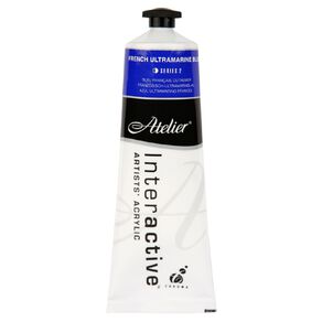 Atelier S2 Acrylic Paint French Ultramarine Blue 80ml