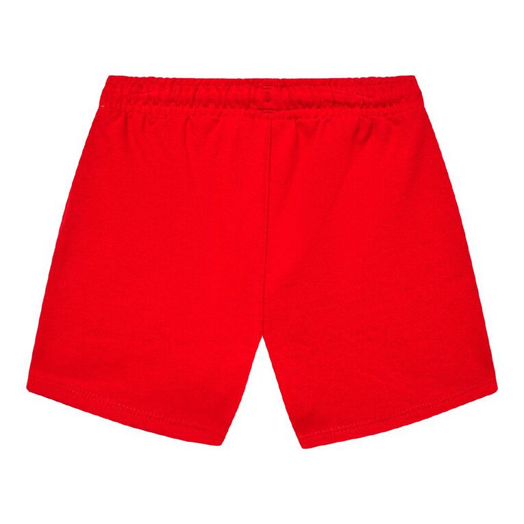 Paw Patrol Preschool Printed Terry Shorts, Red Mid, hi-res
