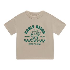 Young Original Toddler Short Sleeve Boxy Print Tee