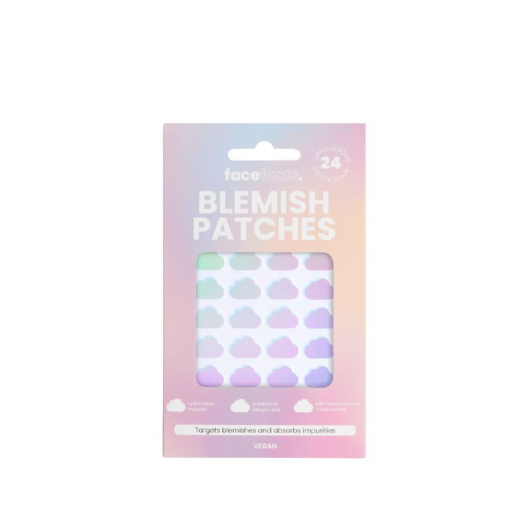 Face Facts Blemish Patches Holographic Clouds 24's, , hi-res