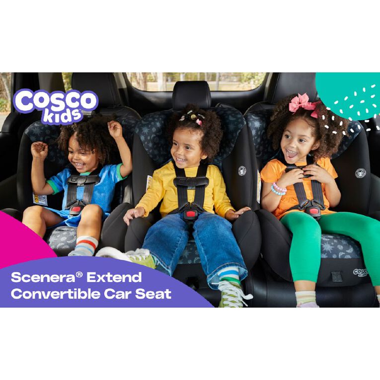 Cosco Kids Scenera Extend Convertible Car Seat - Moonlit Night, , hi-res