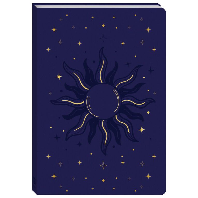 Faux Leather Journal: Celestial Sun, , hi-res