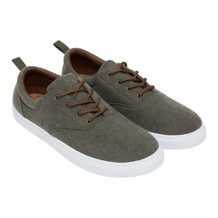 H&H Men's Calvin Sneakers, Khaki, hi-res
