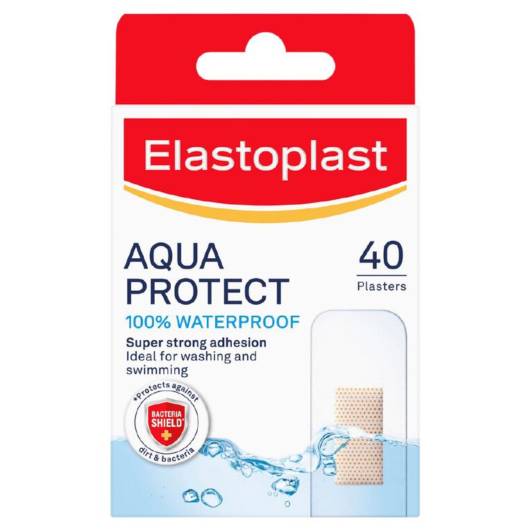 Elastoplast Aqua Protect Waterproof Strips 40 Pack, , hi-res