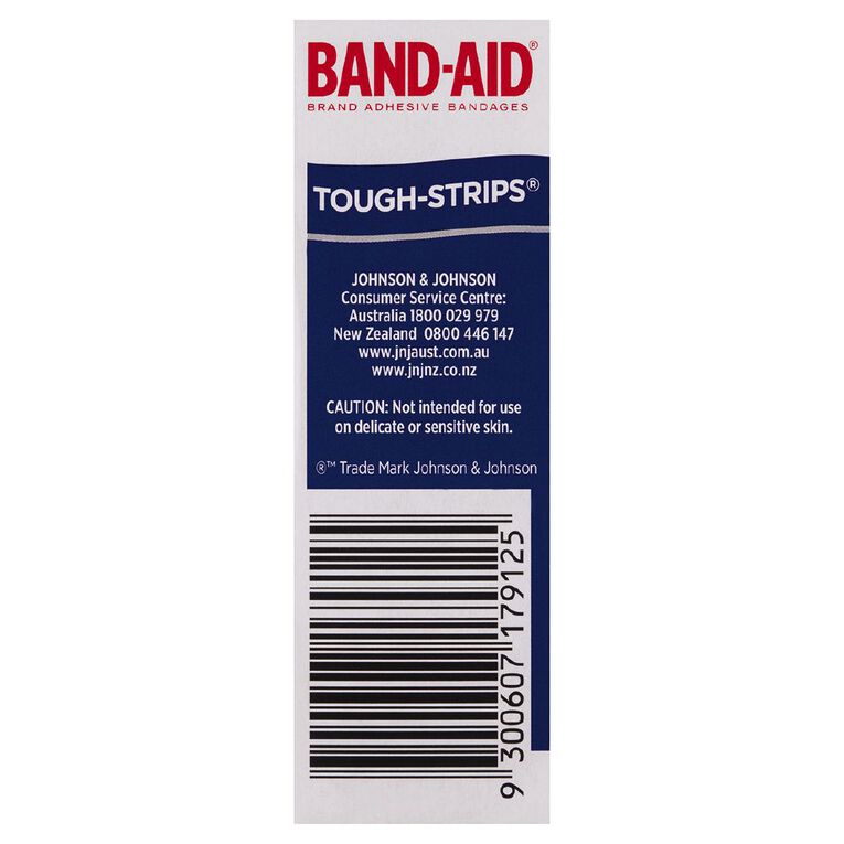 Band Aid Tough Strips Regular 20 Pack, , hi-res