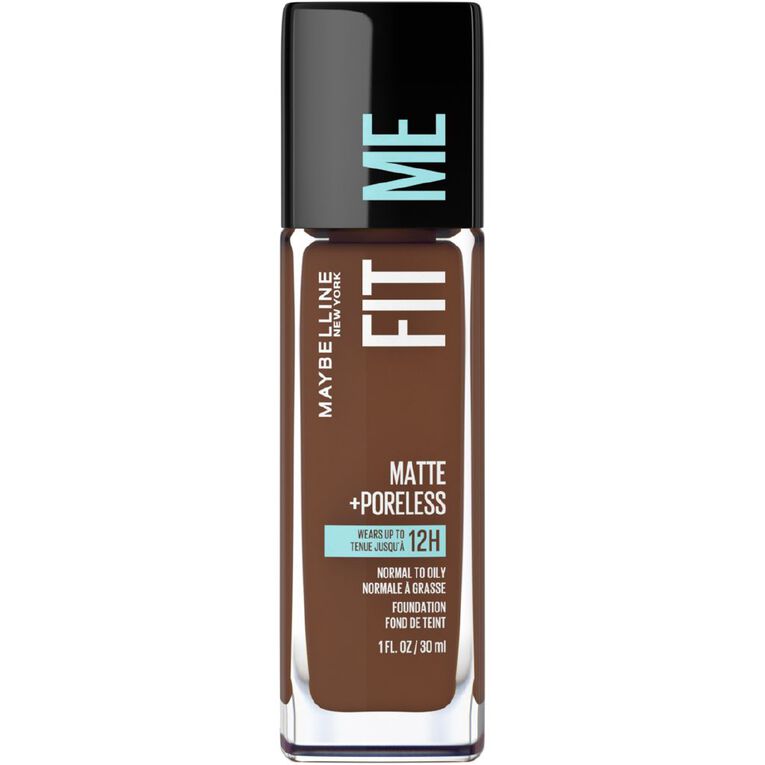 Maybelline Fit Me Matte & Poreless Liquid Foundation - Java 375, , hi-res